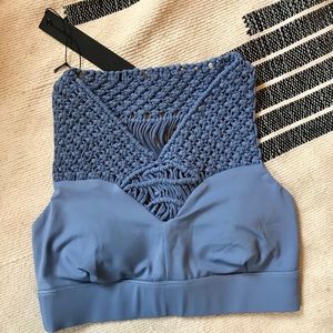 Carbon38 Canggu workout Bra in dusty blue